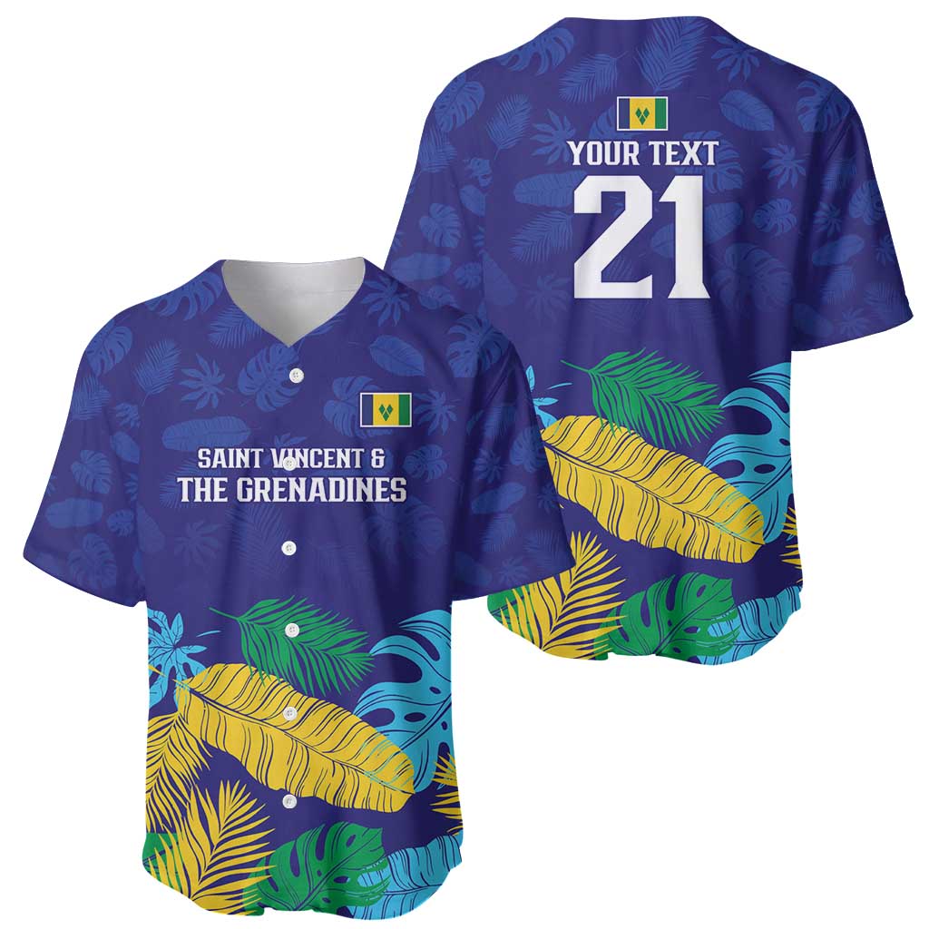 Saint Vincent Land So Beautiful Baseball Jersey Tropical Vibes - Wonder Print Shop