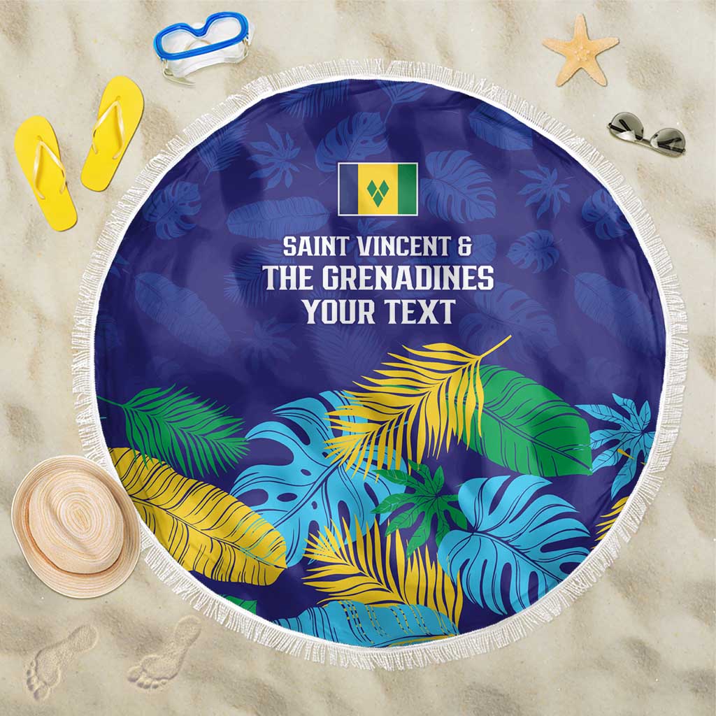 Saint Vincent Land So Beautiful Beach Blanket Tropical Vibes - Wonder Print Shop
