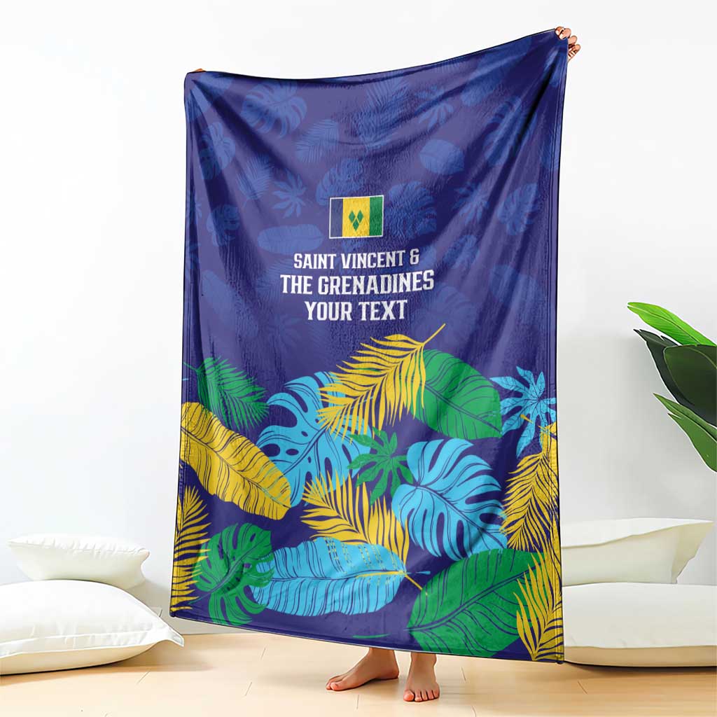 Saint Vincent Land So Beautiful Blanket Tropical Vibes - Wonder Print Shop