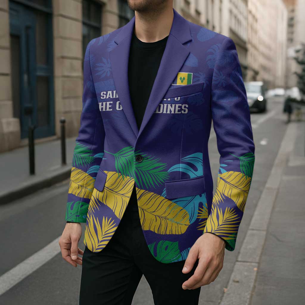 Saint Vincent Land So Beautiful Blazer Tropical Vibes - Wonder Print Shop