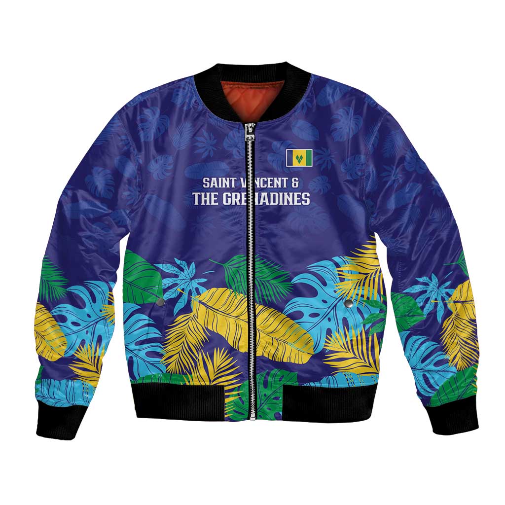 Saint Vincent Land So Beautiful Bomber Jacket Tropical Vibes - Wonder Print Shop