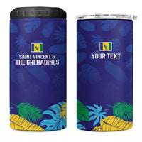 Saint Vincent Land So Beautiful 4 in 1 Can Cooler Tumbler Tropical Vibes - Wonder Print Shop