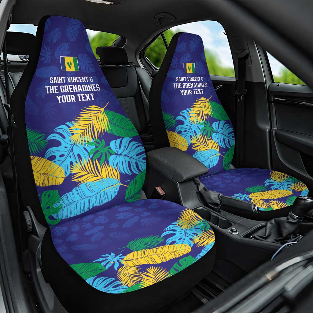Saint Vincent Land So Beautiful Car Seat Cover Tropical Vibes - Wonder Print Shop