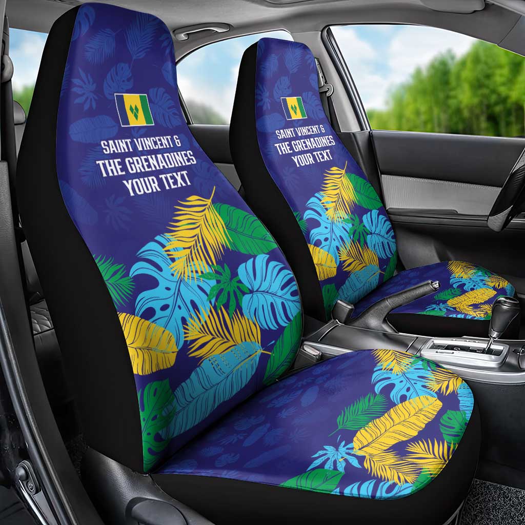Saint Vincent Land So Beautiful Car Seat Cover Tropical Vibes - Wonder Print Shop