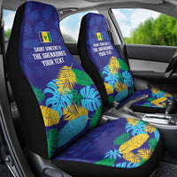 Saint Vincent Land So Beautiful Car Seat Cover Tropical Vibes - Wonder Print Shop
