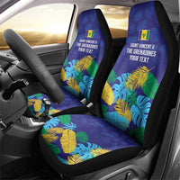 Saint Vincent Land So Beautiful Car Seat Cover Tropical Vibes - Wonder Print Shop