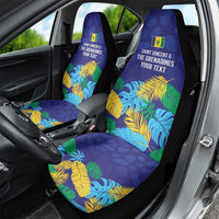 Saint Vincent Land So Beautiful Car Seat Cover Tropical Vibes - Wonder Print Shop