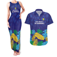 Saint Vincent Land So Beautiful Couples Matching Tank Maxi Dress and Hawaiian Shirt Tropical Vibes - Wonder Print Shop