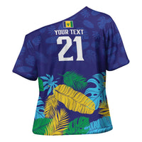 Saint Vincent Land So Beautiful Cross Shoulder Shirt Tropical Vibes - Wonder Print Shop