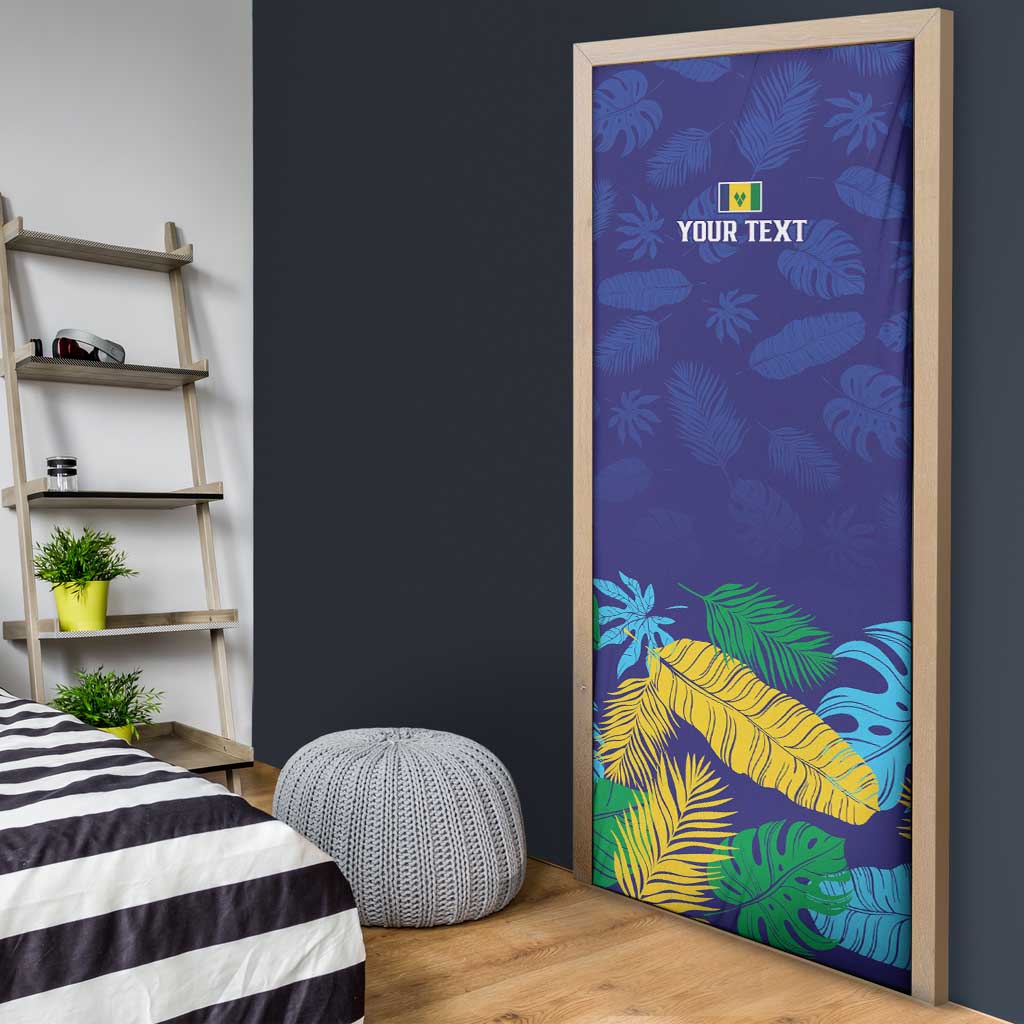 Saint Vincent Land So Beautiful Door Cover Tropical Vibes - Wonder Print Shop