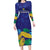 Saint Vincent Land So Beautiful Family Matching Long Sleeve Bodycon Dress and Hawaiian Shirt Tropical Vibes - Wonder Print Shop
