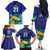 Saint Vincent Land So Beautiful Family Matching Off The Shoulder Long Sleeve Dress and Hawaiian Shirt Tropical Vibes - Wonder Print Shop