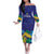 Saint Vincent Land So Beautiful Family Matching Off The Shoulder Long Sleeve Dress and Hawaiian Shirt Tropical Vibes - Wonder Print Shop