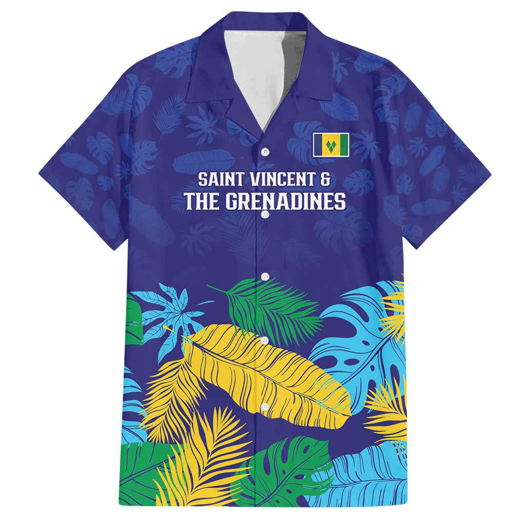 Saint Vincent Land So Beautiful Family Matching Off Shoulder Maxi Dress and Hawaiian Shirt Tropical Vibes - Wonder Print Shop