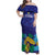 Saint Vincent Land So Beautiful Family Matching Off Shoulder Maxi Dress and Hawaiian Shirt Tropical Vibes - Wonder Print Shop
