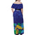 Saint Vincent Land So Beautiful Family Matching Off Shoulder Maxi Dress and Hawaiian Shirt Tropical Vibes - Wonder Print Shop