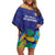 Saint Vincent Land So Beautiful Family Matching Off Shoulder Short Dress and Hawaiian Shirt Tropical Vibes - Wonder Print Shop