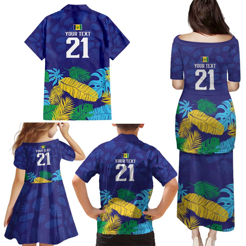 Saint Vincent Land So Beautiful Family Matching Puletasi and Hawaiian Shirt Tropical Vibes - Wonder Print Shop