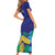 Saint Vincent Land So Beautiful Family Matching Short Sleeve Bodycon Dress and Hawaiian Shirt Tropical Vibes - Wonder Print Shop