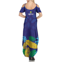 Saint Vincent Land So Beautiful Family Matching Summer Maxi Dress and Hawaiian Shirt Tropical Vibes - Wonder Print Shop