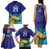 Saint Vincent Land So Beautiful Family Matching Tank Maxi Dress and Hawaiian Shirt Tropical Vibes - Wonder Print Shop