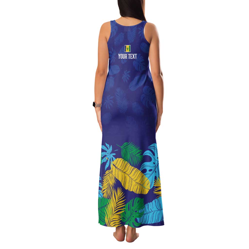 Saint Vincent Land So Beautiful Family Matching Tank Maxi Dress and Hawaiian Shirt Tropical Vibes - Wonder Print Shop