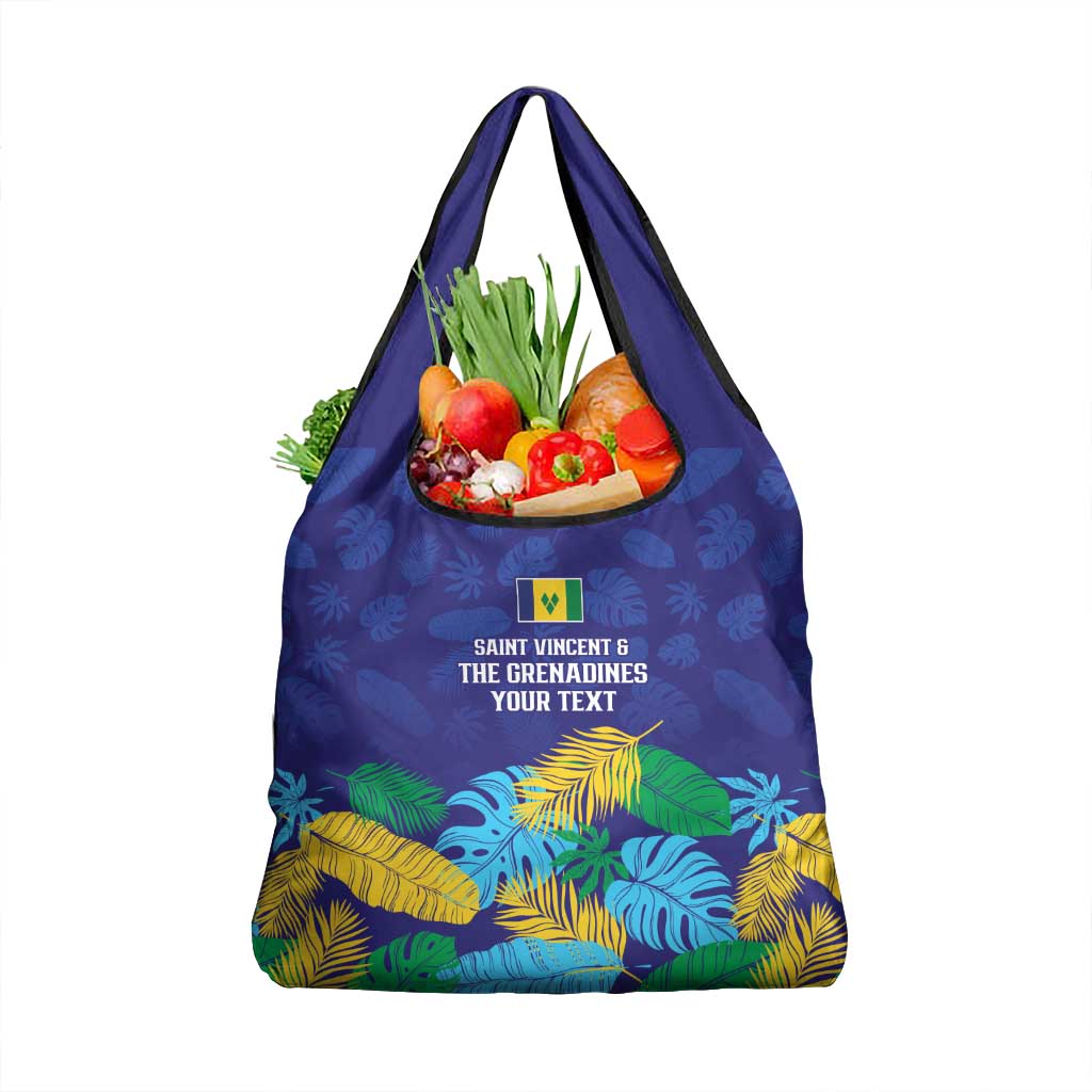 Saint Vincent Land So Beautiful Grocery Bag Tropical Vibes - Wonder Print Shop