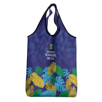 Saint Vincent Land So Beautiful Grocery Bag Tropical Vibes - Wonder Print Shop