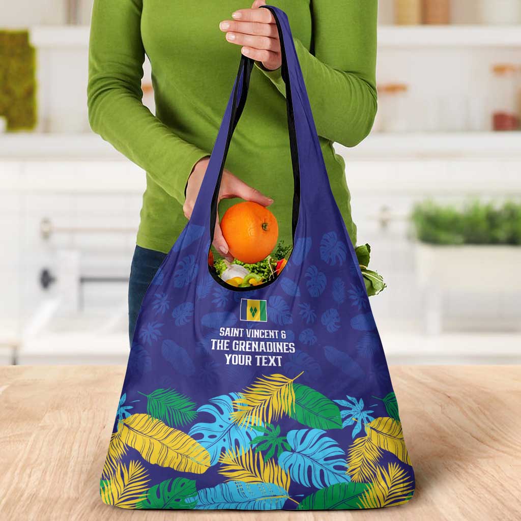 Saint Vincent Land So Beautiful Grocery Bag Tropical Vibes - Wonder Print Shop
