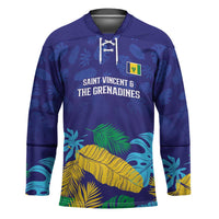 Saint Vincent Land So Beautiful Hockey Jersey Tropical Vibes - Wonder Print Shop
