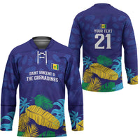 Saint Vincent Land So Beautiful Hockey Jersey Tropical Vibes - Wonder Print Shop