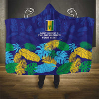 Saint Vincent Land So Beautiful Hooded Blanket Tropical Vibes - Wonder Print Shop