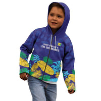 Saint Vincent Land So Beautiful Kid Hoodie Tropical Vibes - Wonder Print Shop