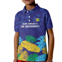 Saint Vincent Land So Beautiful Kid Polo Shirt Tropical Vibes - Wonder Print Shop