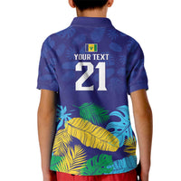 Saint Vincent Land So Beautiful Kid Polo Shirt Tropical Vibes - Wonder Print Shop