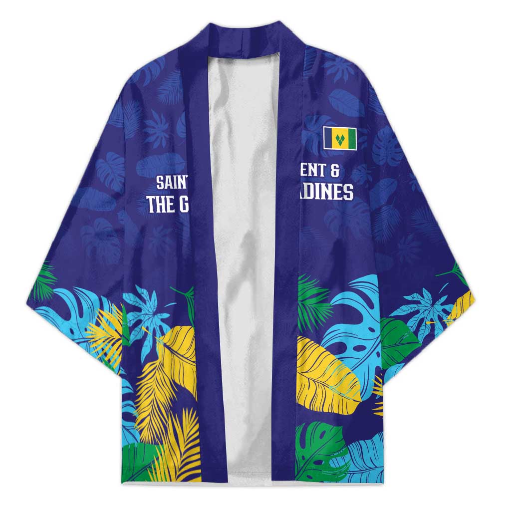 Saint Vincent Land So Beautiful Kimono Tropical Vibes - Wonder Print Shop
