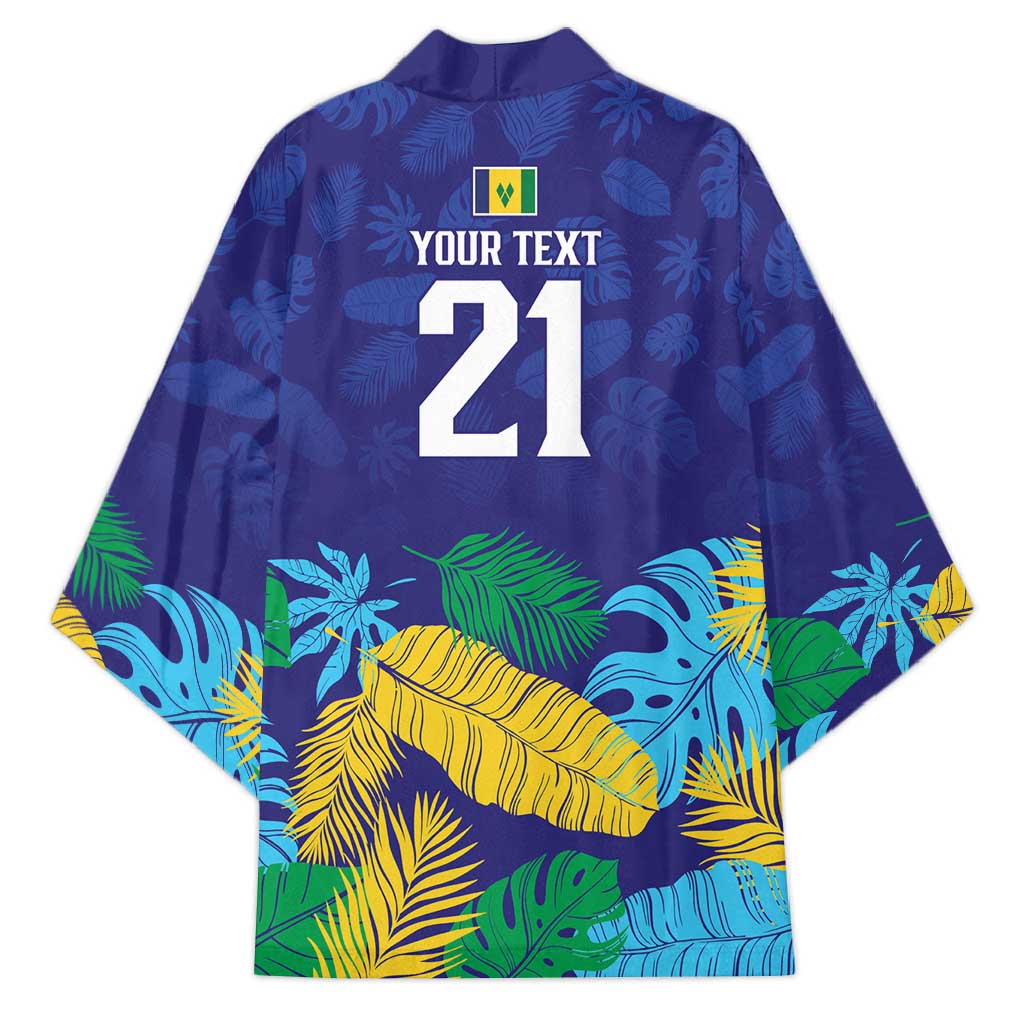 Saint Vincent Land So Beautiful Kimono Tropical Vibes - Wonder Print Shop