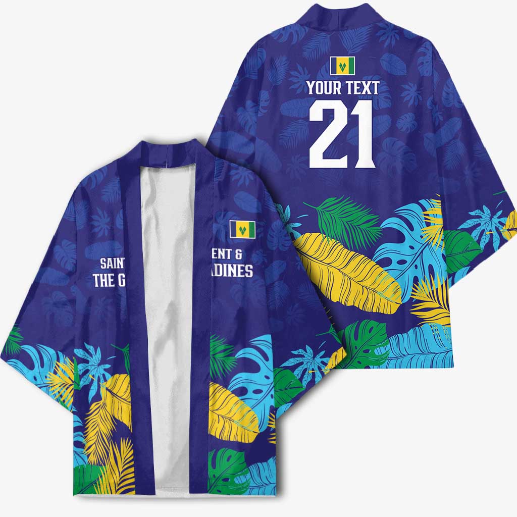 Saint Vincent Land So Beautiful Kimono Tropical Vibes - Wonder Print Shop