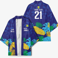 Saint Vincent Land So Beautiful Kimono Tropical Vibes - Wonder Print Shop