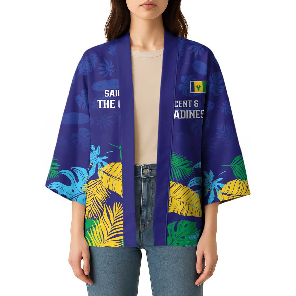 Saint Vincent Land So Beautiful Kimono Tropical Vibes - Wonder Print Shop
