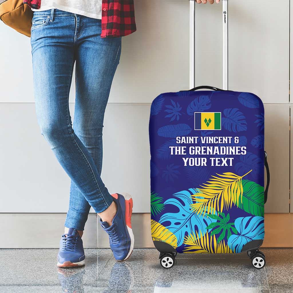 Saint Vincent Land So Beautiful Luggage Cover Tropical Vibes - Wonder Print Shop