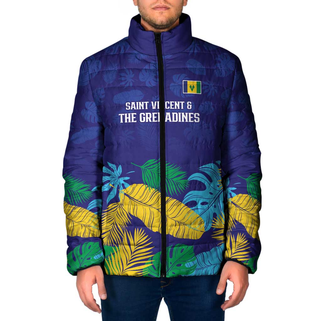 Saint Vincent Land So Beautiful Padded Jacket Tropical Vibes - Wonder Print Shop