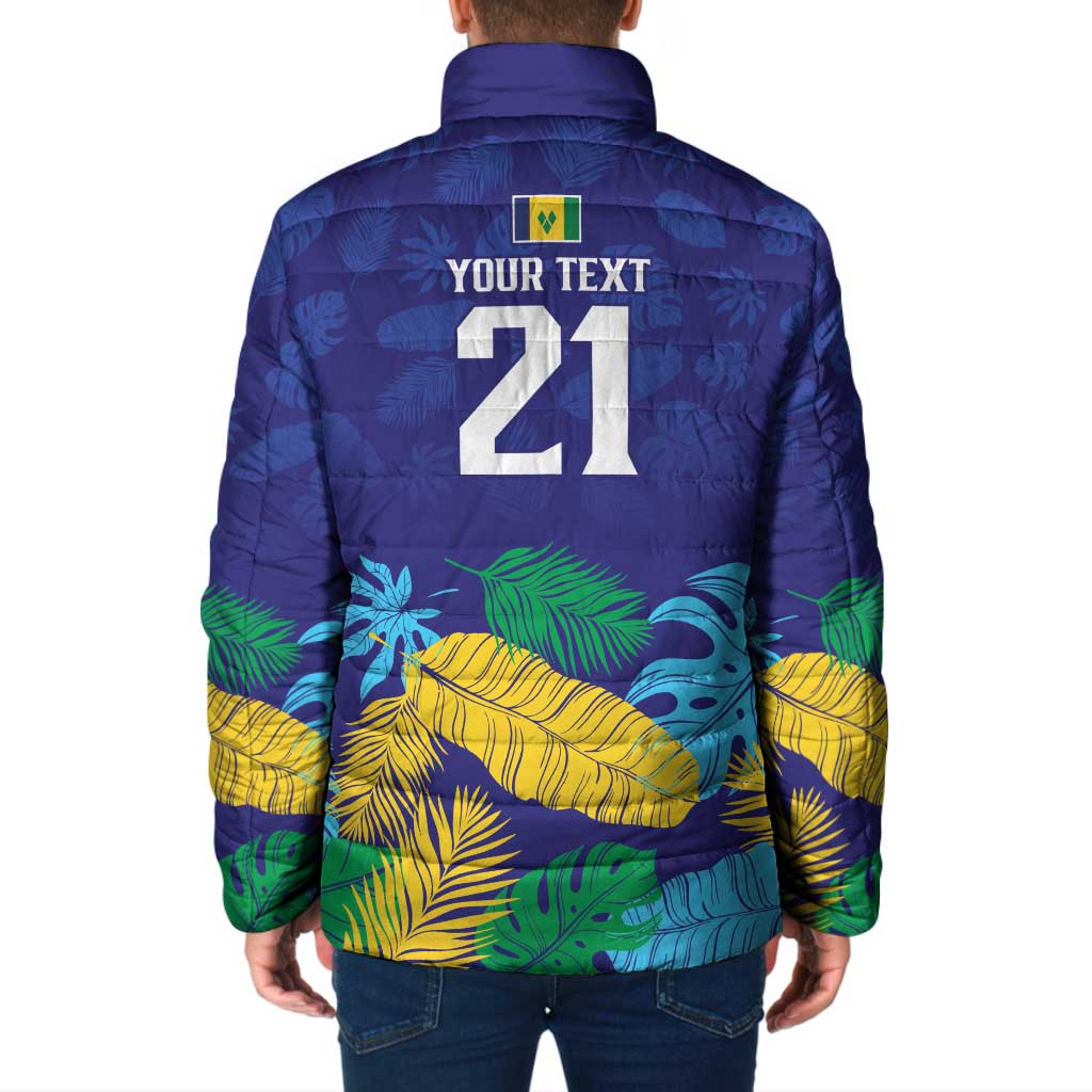 Saint Vincent Land So Beautiful Padded Jacket Tropical Vibes - Wonder Print Shop