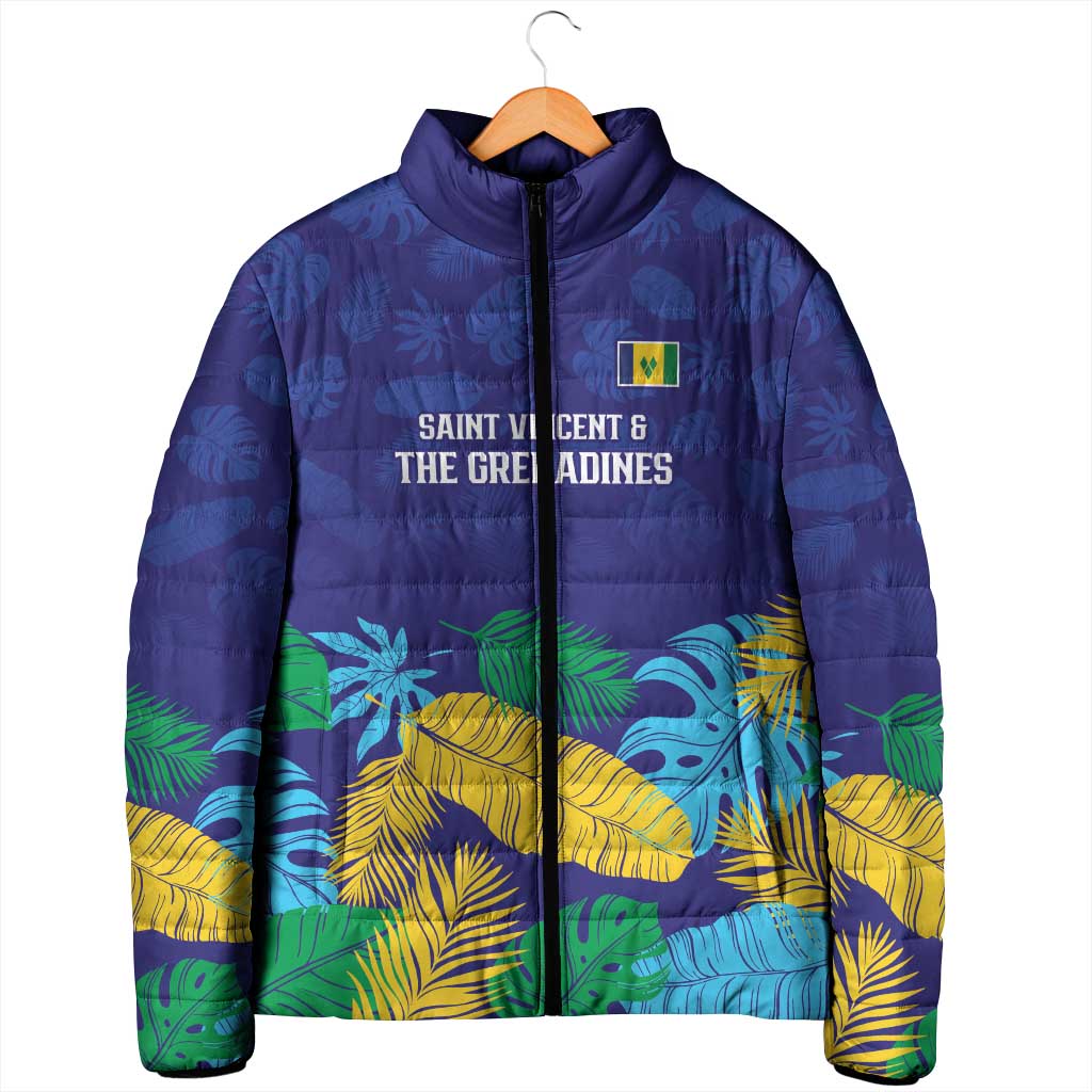 Saint Vincent Land So Beautiful Padded Jacket Tropical Vibes - Wonder Print Shop