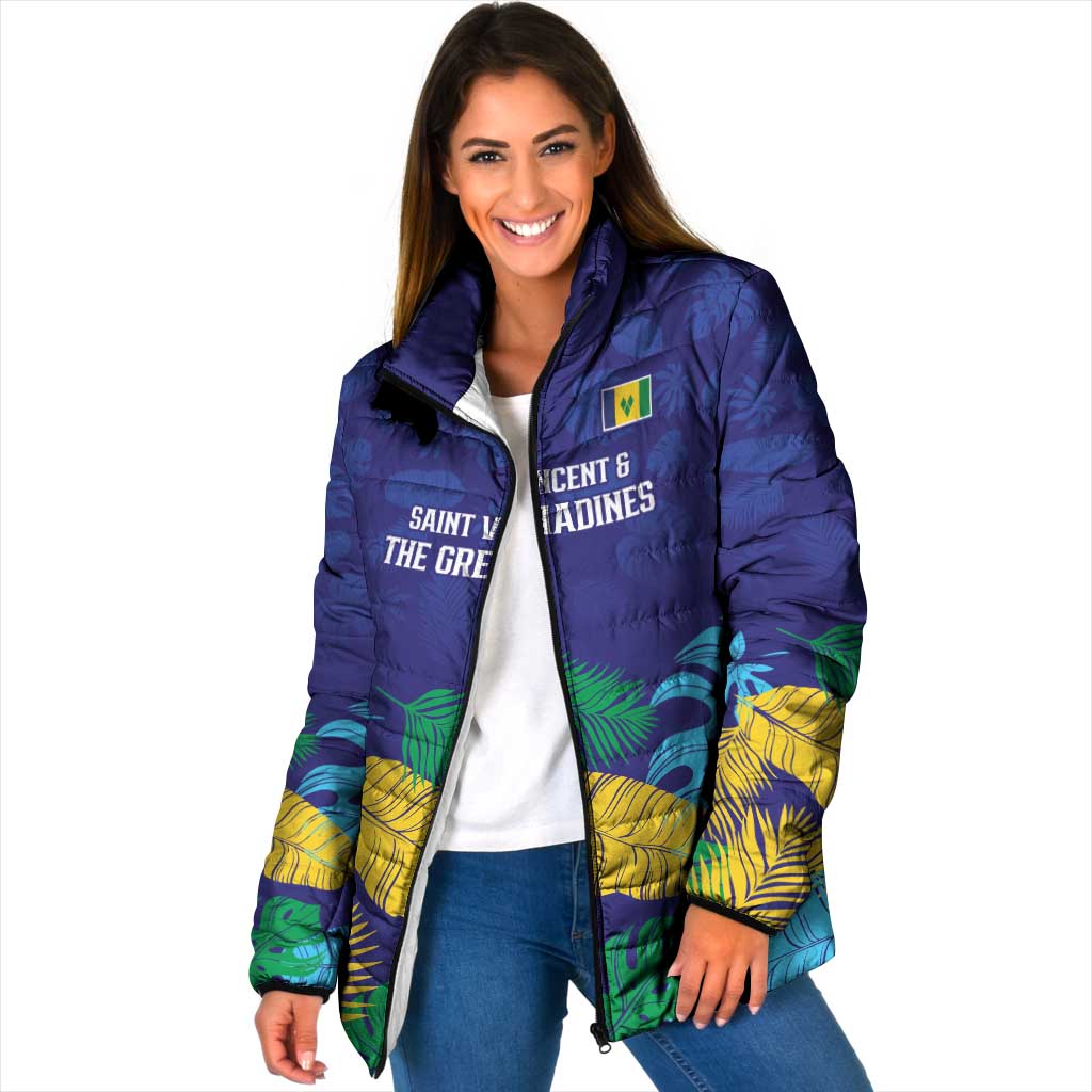 Saint Vincent Land So Beautiful Padded Jacket Tropical Vibes - Wonder Print Shop