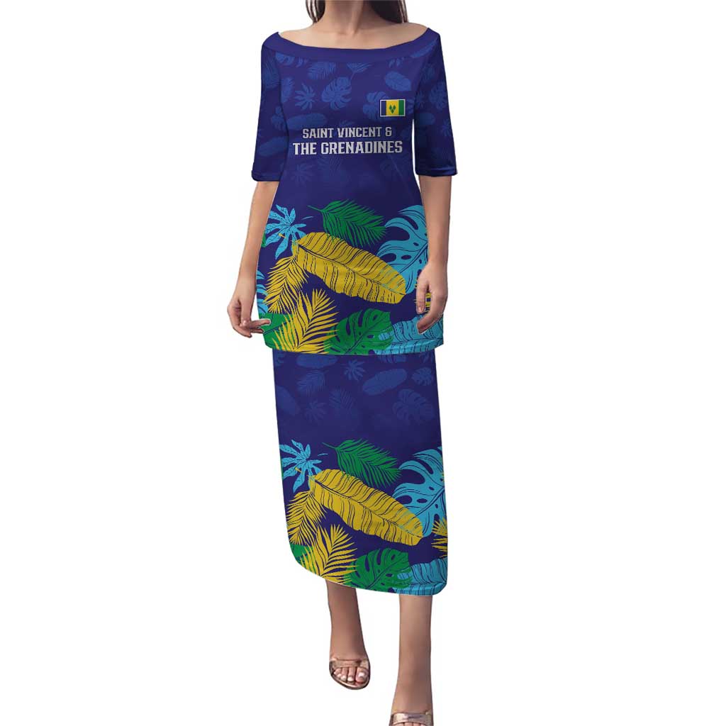 Saint Vincent Land So Beautiful Puletasi Tropical Vibes - Wonder Print Shop