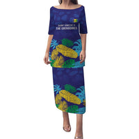 Saint Vincent Land So Beautiful Puletasi Tropical Vibes - Wonder Print Shop