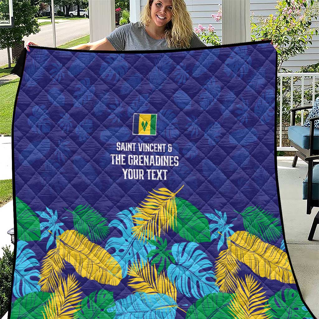 Saint Vincent Land So Beautiful Quilt Tropical Vibes - Wonder Print Shop