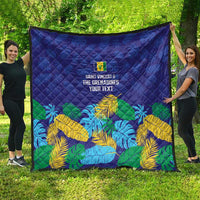 Saint Vincent Land So Beautiful Quilt Tropical Vibes - Wonder Print Shop