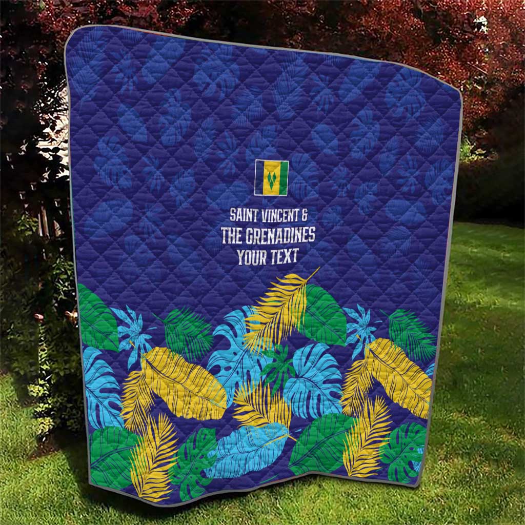 Saint Vincent Land So Beautiful Quilt Tropical Vibes - Wonder Print Shop